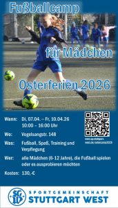 Mehr über den Artikel erfahren Fußballcamp für Mädchen Osterferien 2026
