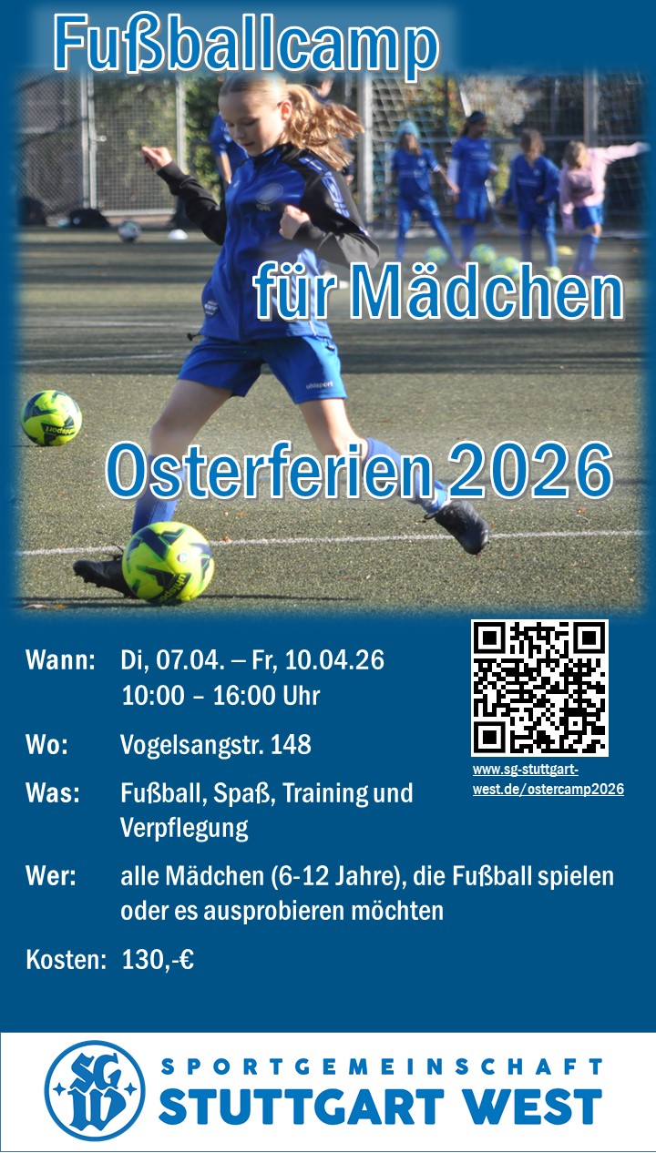 Mehr über den Artikel erfahren Fußballcamp für Mädchen Osterferien 2026